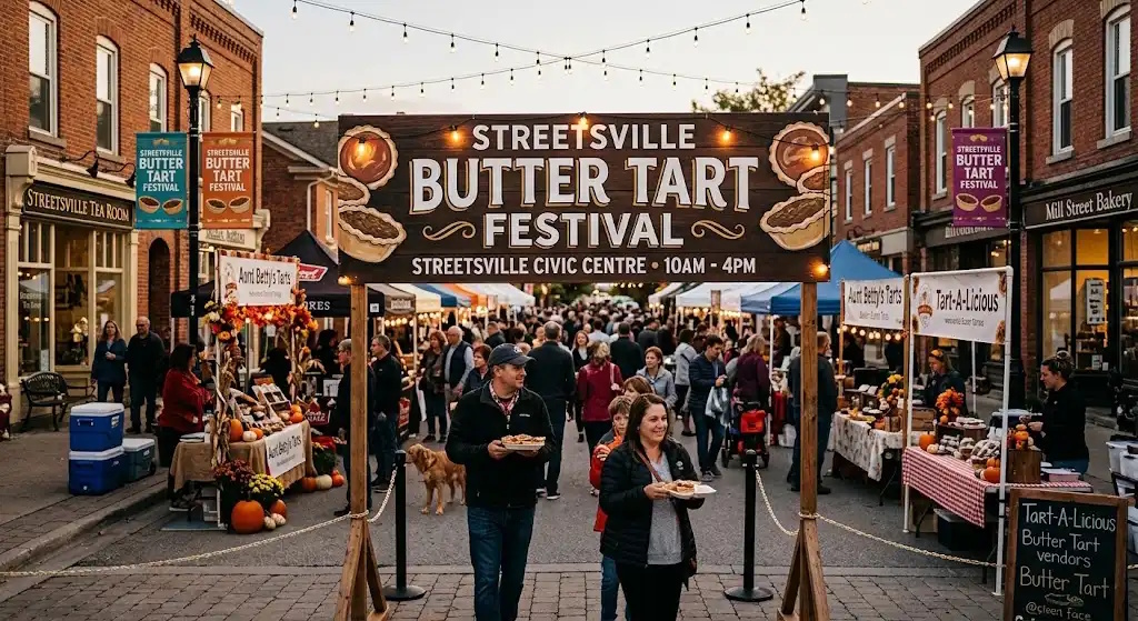 Streetsville Butter Tart Festival 19Sep2026 image source: City of Mississauga